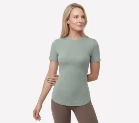 Go Walk Luxe Rib Tunik Tişört