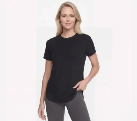 Go Walk Luxe Rib Tunik Tişört