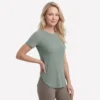 Go Walk Luxe Rib Tunik Tişört