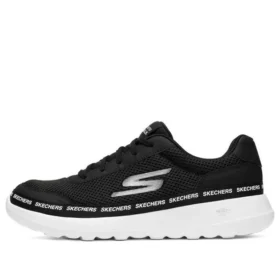 Go Walk Max Düşük Bilekli Sneakerlar Siyah/Beyaz