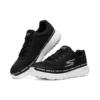 Go Walk Max Düşük Bilekli Sneakerlar Siyah/Beyaz