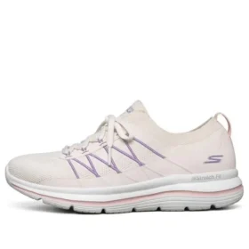 Go Walk Stretch Fit Koşu Ayakkabıları Beyaz/Pembe/Mor