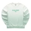 Gradyan Harfli Crew Sweatshirt “Yeşil Beyaz”