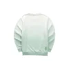Gradyan Harfli Crew Sweatshirt “Yeşil Beyaz”