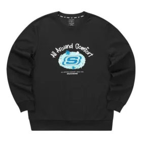 Grafikli Crew Kazak “Siyah Beyaz Pembe Mavi Gri”