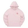 Grafikli Kapüşonlu Sweatshirt “Pembe”