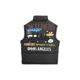 Graphic Vest “Siyah Sarı Mavi”