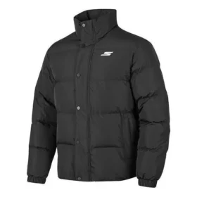 Harf Baskılı Waterproof Aşağı Ceket “Siyah”