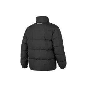 Harf Baskılı Waterproof Aşağı Ceket “Siyah”