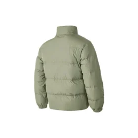 Harf Baskılı Waterproof Aşağı Ceket “Zeytin Yeşili”