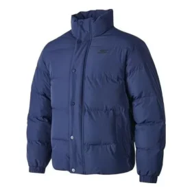 Harf Baskılı Waterproof Kuş Tüyü Ceket “Teal”