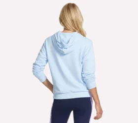 Çiçek Desenli Elmas Kapüşonlu Sweatshirt