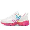 James Goldcrown x Skechers D’ Lites Crystal Düşük Bilekli Koşu Ayakkabısı Pembe/Beyaz
