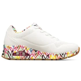 James Goldcrown x Skechers Uno Low Koşu Ayakkabısı Beyaz