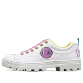 Jeremyville x Skechers Roadies Düşük Bilekli Kanvas Ayakkabılar Beyaz