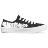 Jeremyville x Skechers V”Lites Düşük Bilekli Sneakerlar Siyah/Beyaz