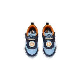 Koşu Sneakerları “Açık Mavi Lacivert Turuncu”