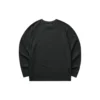 Logo Baskılı Crew Sweater “Beyaz Siyah Mavi”