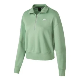 Logo Baskılı Crew Sweater “Yeşil”