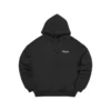 Logo Baskılı Kapüşonlu Sweatshirt “Siyah Beyaz”