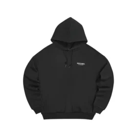 Logo Baskılı Kapüşonlu Sweatshirt “Siyah Beyaz”