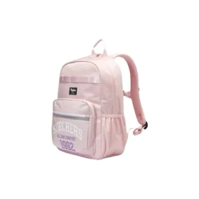 Logo Baskılı Sırt Çantası “Pembe Beyaz”