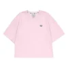 Logo Baskılı Tişört “Pembe”