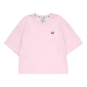 Logo Baskılı Tişört “Pembe”