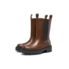 Low Notch Botlar “Brown”