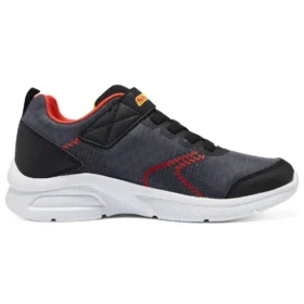Microspec – Zovox Spor Sneaker “Siyah Gri Kırmızı”