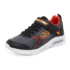 Microspec – Zovox Spor Sneaker “Siyah Gri Kırmızı”