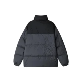 Moda Logo Baskılı Aşağı Ceket “Siyah Gri”