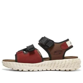 Monster Velcro Fonksiyonel Açık Hava Açık Burun Düz Ayakkabı Topuklu Spor Kahverengi Sandaletler Monster Velcro Fonksiyonel Açık Hava Açık Burun Düz Ayakkabı Topuklu Spor Kahverengi Sandaletler