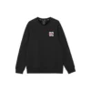 Numaralı Baskılı Crew Sweatshirt “Gri Siyah Beyaz”