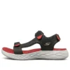 On-the-GO 600 Velcro Sandaletler Siyah/Kırmızı