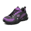 One Punch Man x Skechers Stamina V2 Düşük Bilekli Koşu Ayakkabısı Siyah/Mor