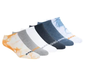 Pamuklu Tie-Dye Görünmez Çoraplar – 6’lı Paket Pamuklu Tie-Dye Görünmez Çoraplar – 6’lı Paket