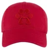 Paw Print Twill Yıkanmış Şapka