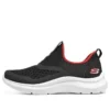 Rahat Slip-on Ayakkabılar “Siyah Kırmızı”