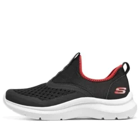 Rahat Slip-on Ayakkabılar “Siyah Kırmızı”