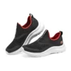 Rahat Slip-on Ayakkabılar “Siyah Kırmızı”