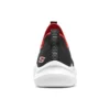 Rahat Slip-on Ayakkabılar “Siyah Kırmızı”