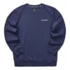 Renkli Günlük Serisi Grafikli Crew Sweatshirt “Navy White”