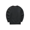 Renkli Günlük Serisi Örme Crew Sweatshirt “Siyah”