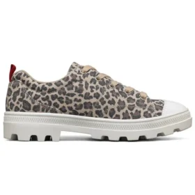 Roadies Düşük Bilekli Kanvas Ayakkabı Leopar/Gri