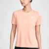 Running Knit Kısa Kollu Kırmızı