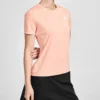 Running Knit Kısa Kollu Kırmızı