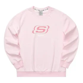 S Letter Crew Sweater “Pembe”