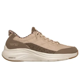Skechers Slip-ins: Contour Foam – Cozy Fit Leopard Dream