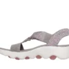 Skechers Slip-ins: Go Walk Massage Fit Sandalet – Confetti Sky